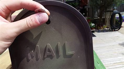 Model: J102834MAG. . How to fix mailbox door with magnet